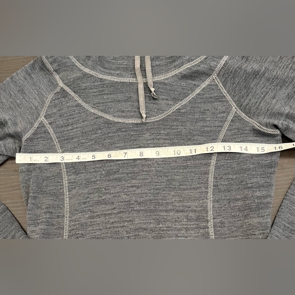 Kuhl Women’s Lea Dress Cowl Neck Long Sleeve Pocket Cabincore Gray Small - Picture 7 of 10